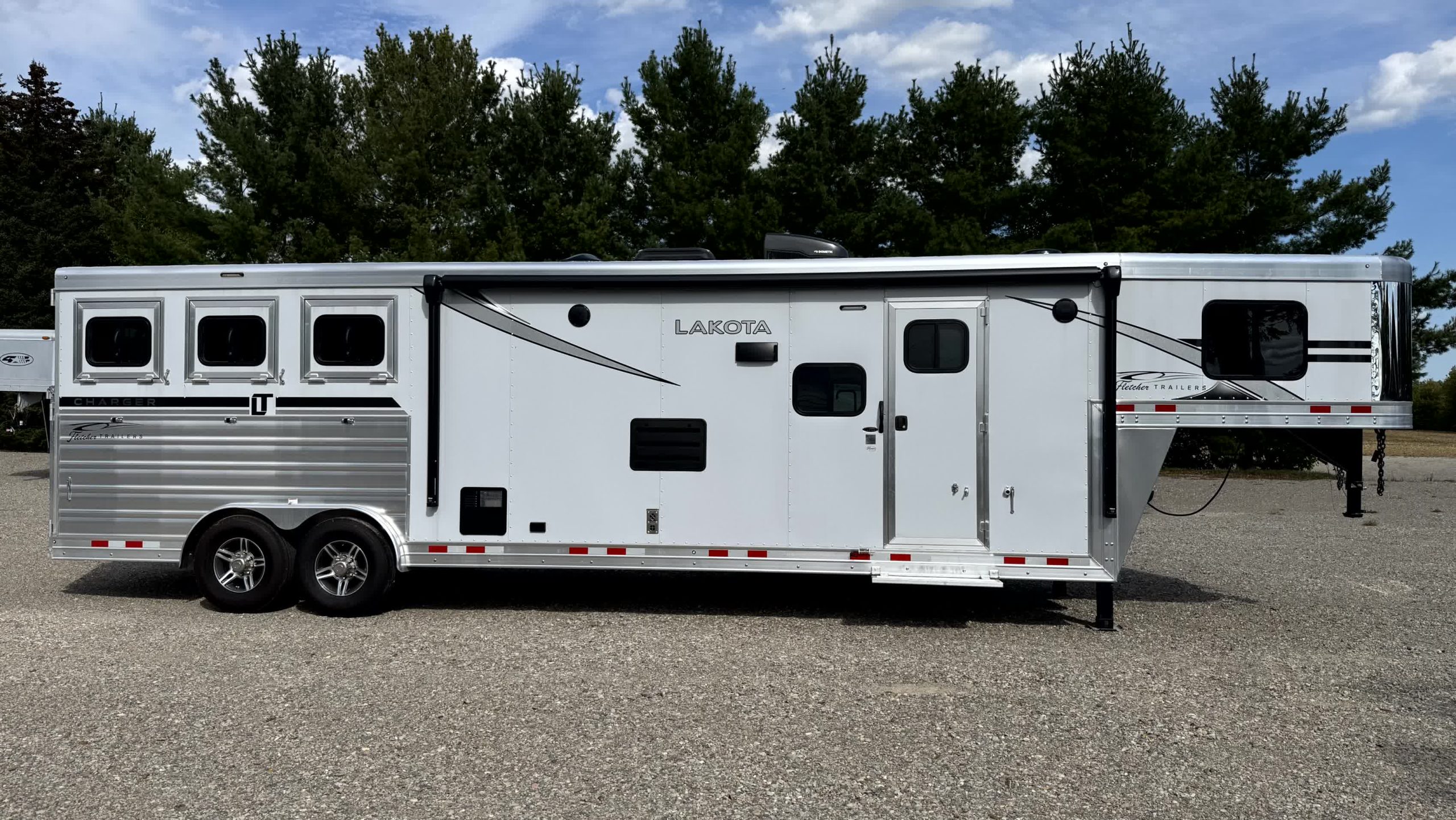 SOLD 2025 Lakota Charger 8313 - Fletcher Trailers